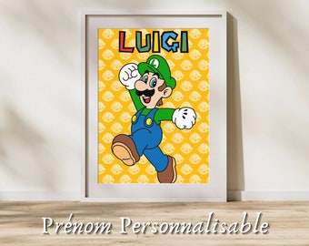Anpassbares Luigi-Poster