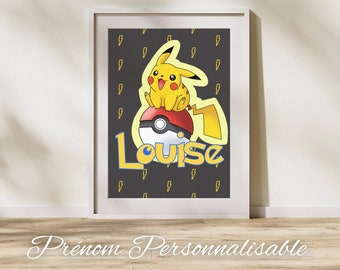 Anpassbares Pikachu-Poster