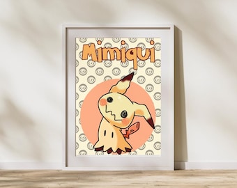 Anpassbares Poster von Mimikyu / Mimiqui