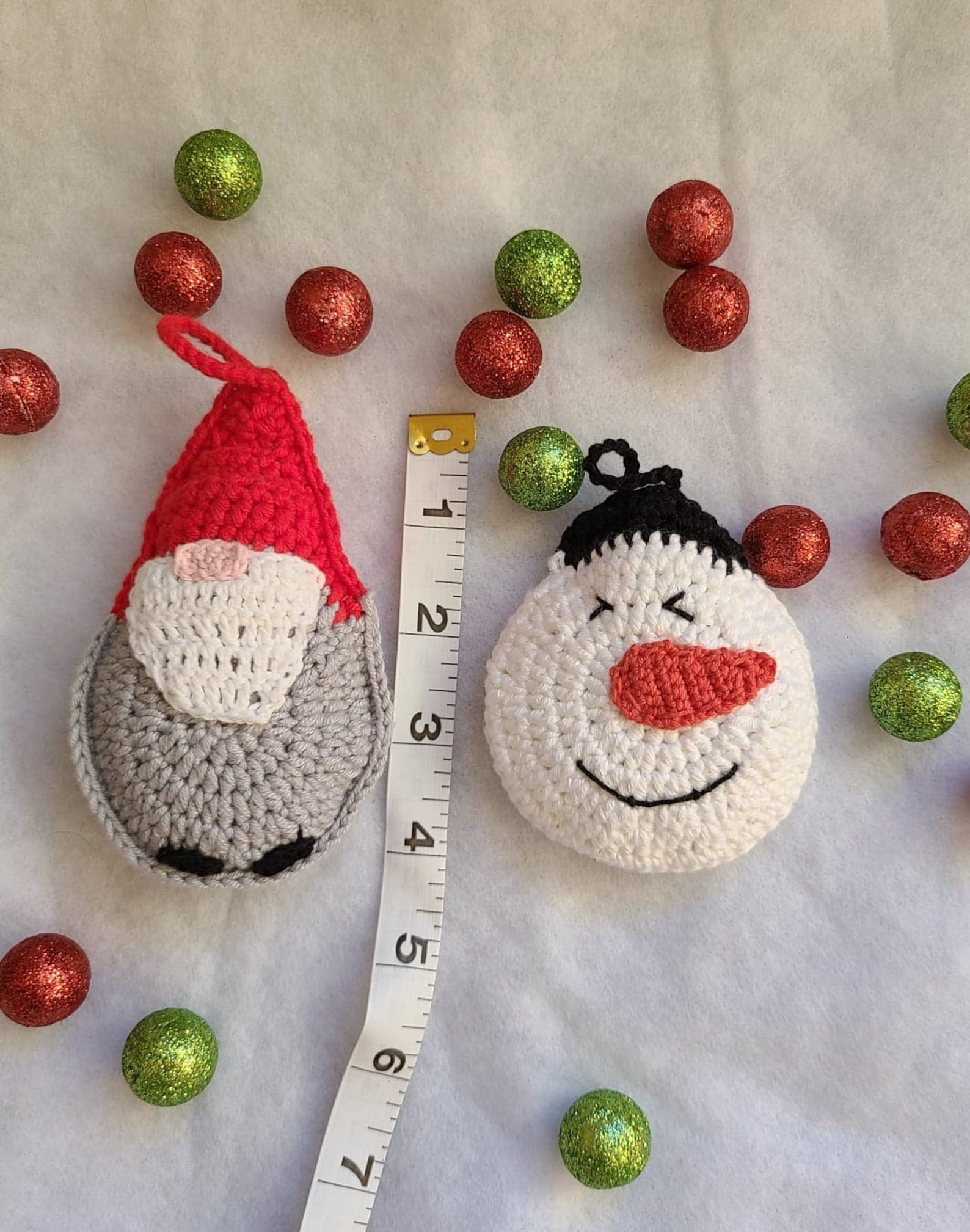 Crochet Pattern of Gnome and Snowman Easy DIY Christmas Etsy