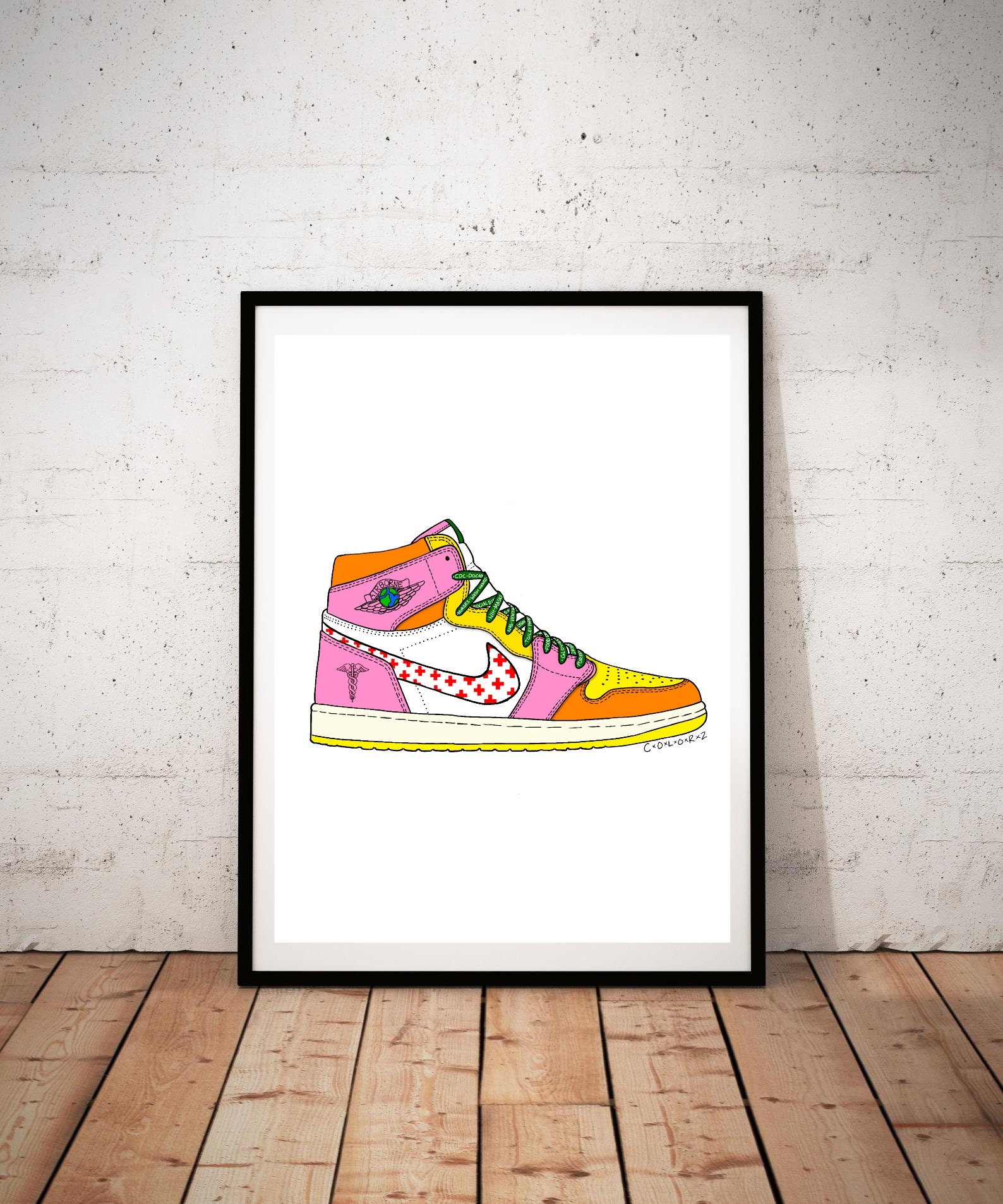 Adidas Pop Art - Etsy