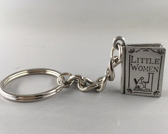 Louisa May Alcott Book Key Chain