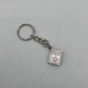 Charles Dickens Book Keychain