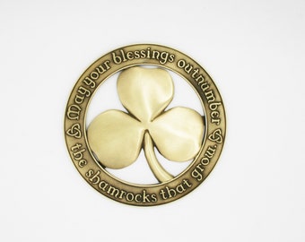 Shamrock Wall Plaque