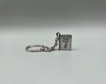 Holy Bible Book Keychain