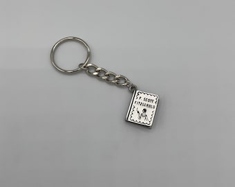 F. Scott Fitzgerald Book Keychain