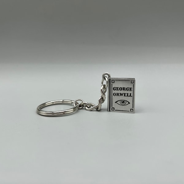 George Orwell Book Keychain