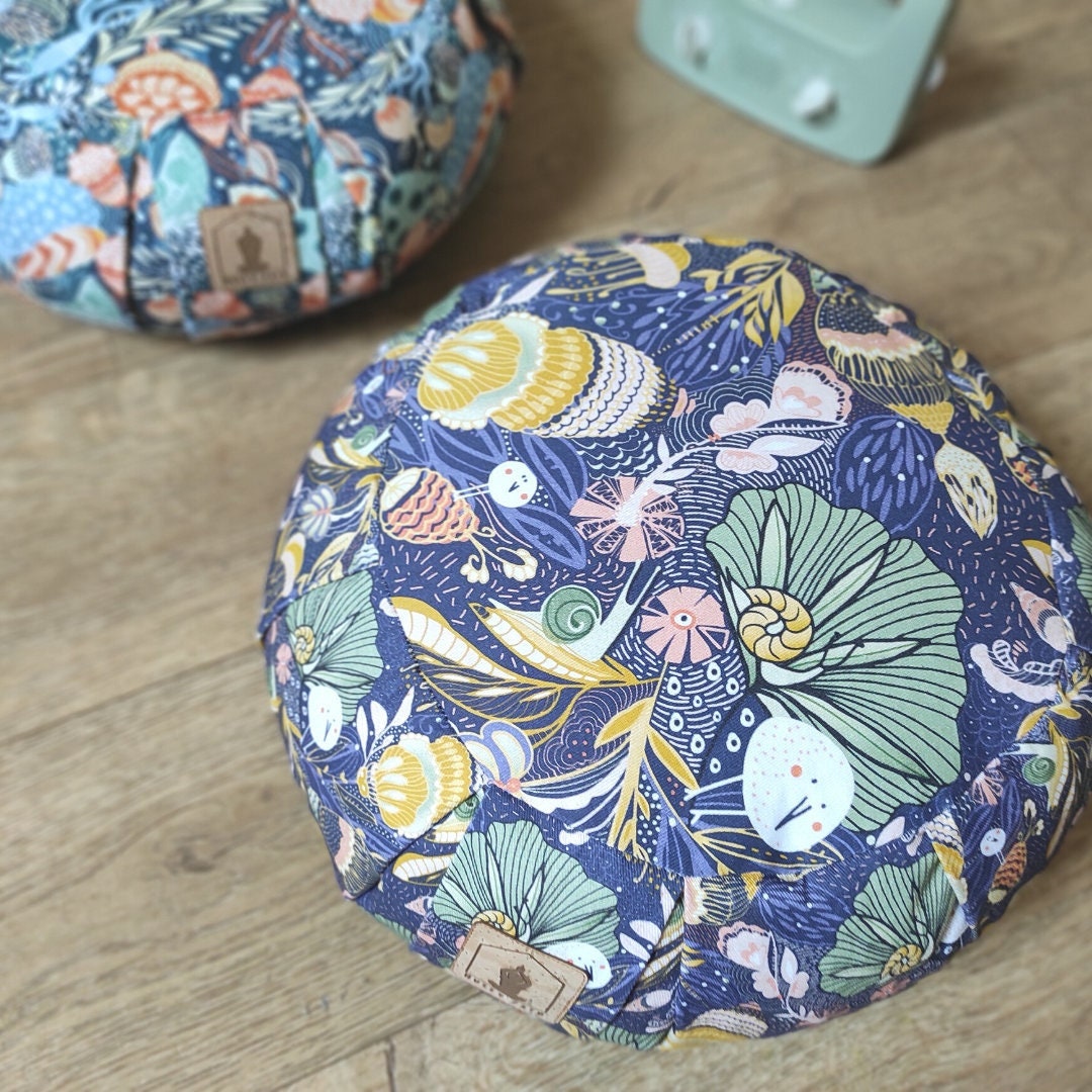 Zafu Coussin de Méditation Enfant Aux Balles d'épeautre Bio