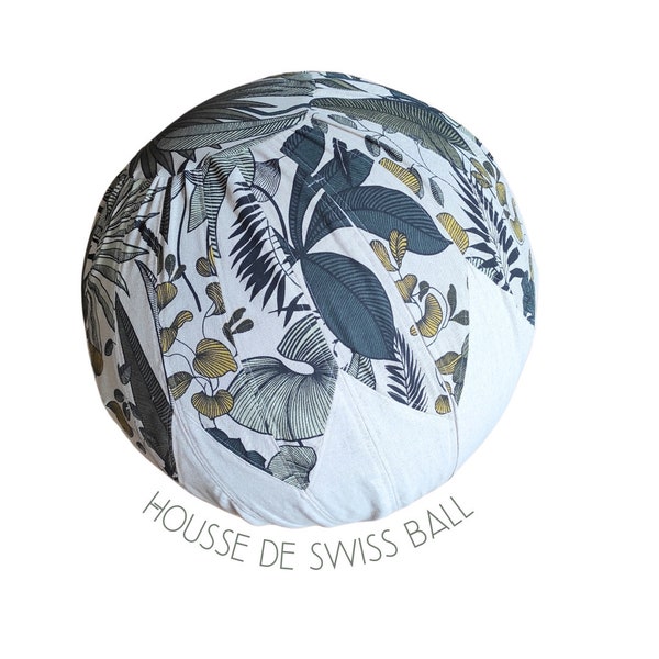 Housse de ballon de gym, sitting ball Patchwork