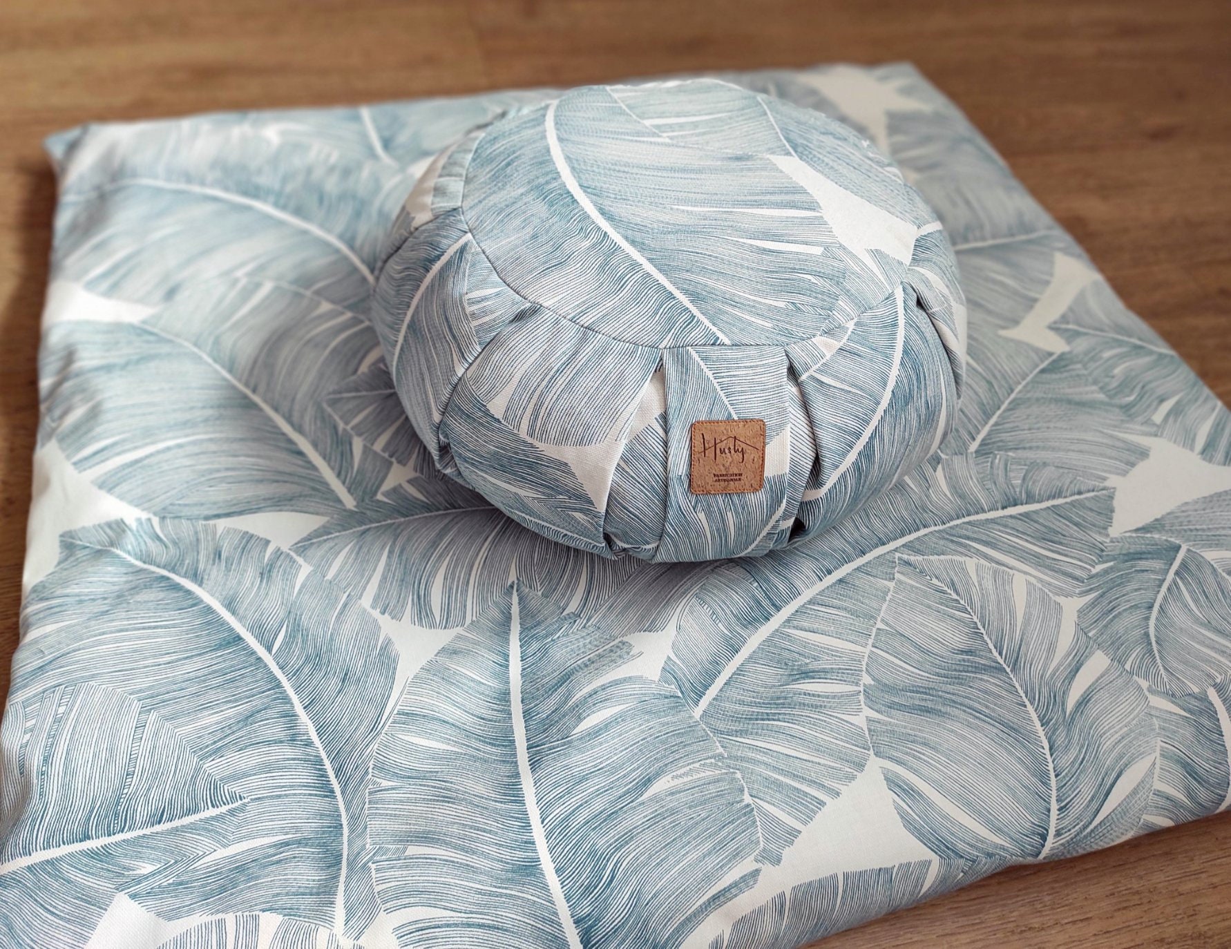 Meditation set Zabuton and zafu cushion Etsy