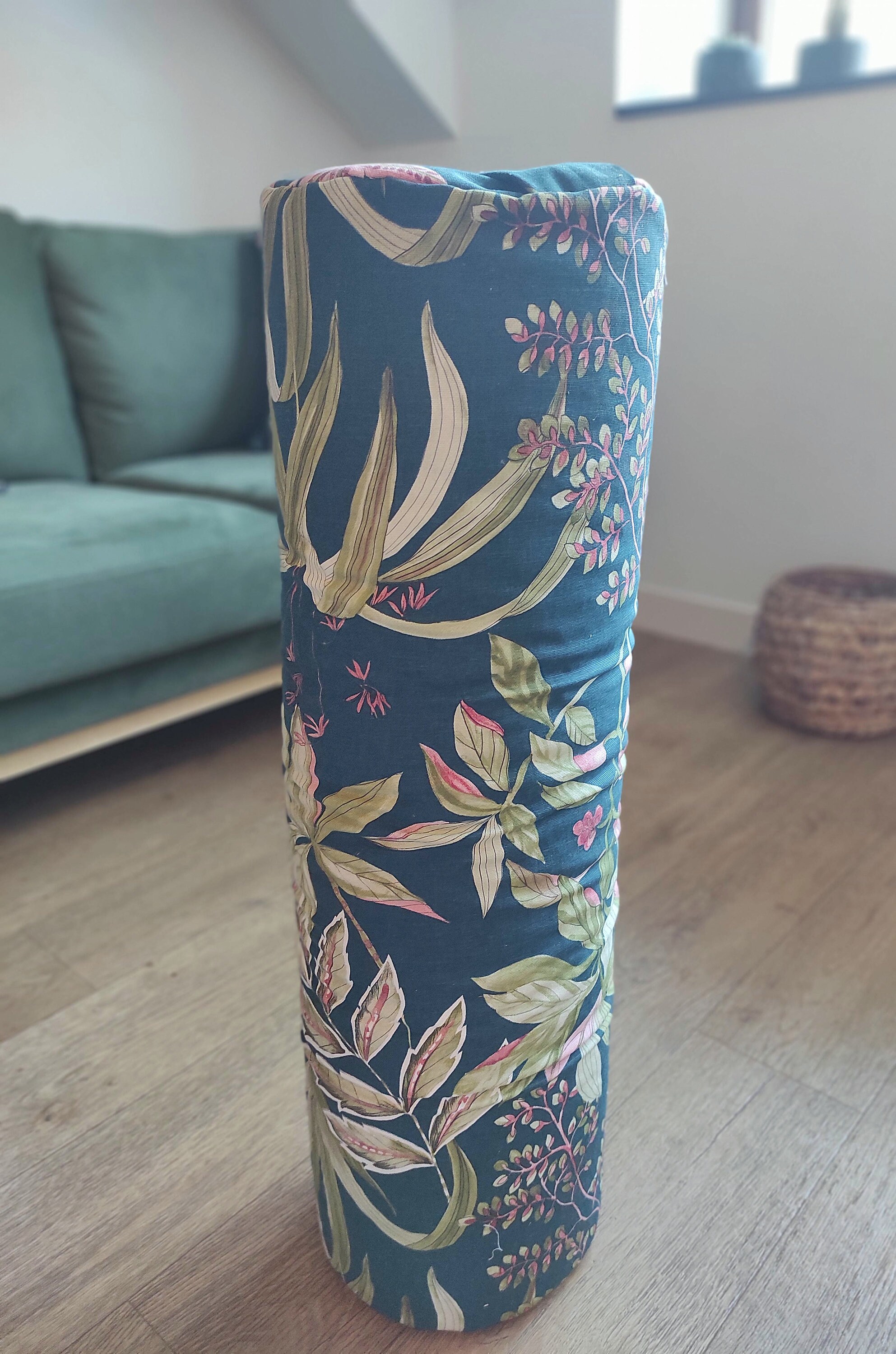 Bolster Coussin de Yoga Aux Balles d'épeautre Biologiques