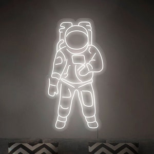 Astronaut -  Custom Neon Sign LED ART For Home, Neon Wall Signs, Home Decor