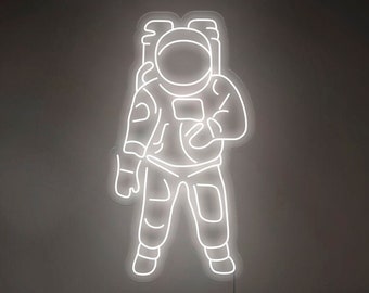 Astronaut -  Custom Neon Sign LED ART For Home, Neon Wall Signs, Home Decor