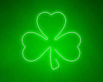 Clover - LED Neon Sign, Wall Decor, Wall Sign, Neon Lights