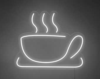 Coffee Cup - LED Neon Sign, Wall Decor, Wall Sign, Neon Lights