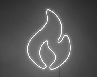 Fire - LED Neon Sign, Wall Decor, Wall Sign, Neon Lights