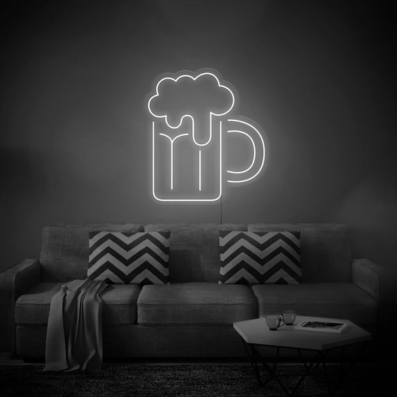 ビール - LEDネオンサイン、壁装飾、壁サイン、ネオンライト - Etsy 日本