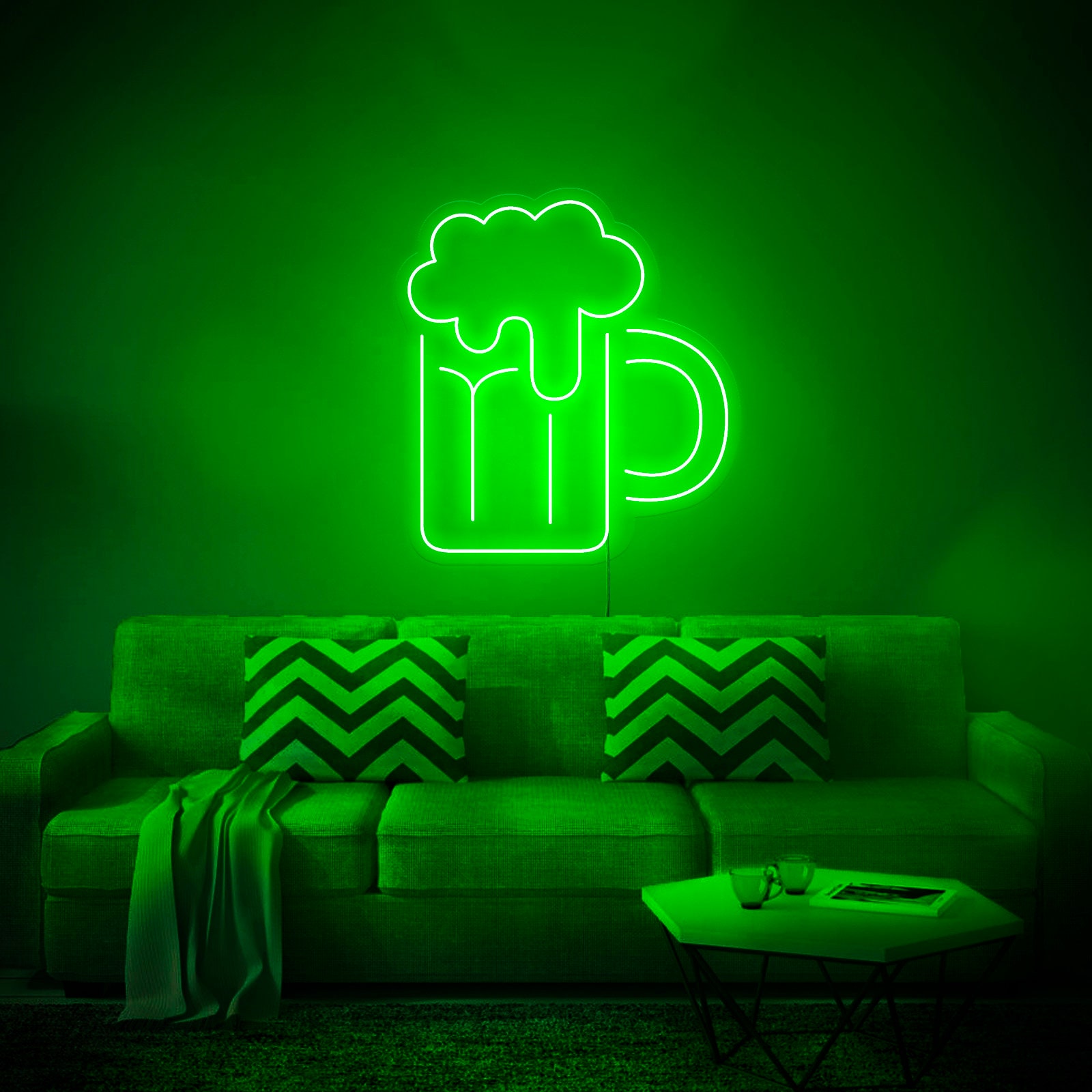 ビール - LEDネオンサイン、壁装飾、壁サイン、ネオンライト - Etsy 日本