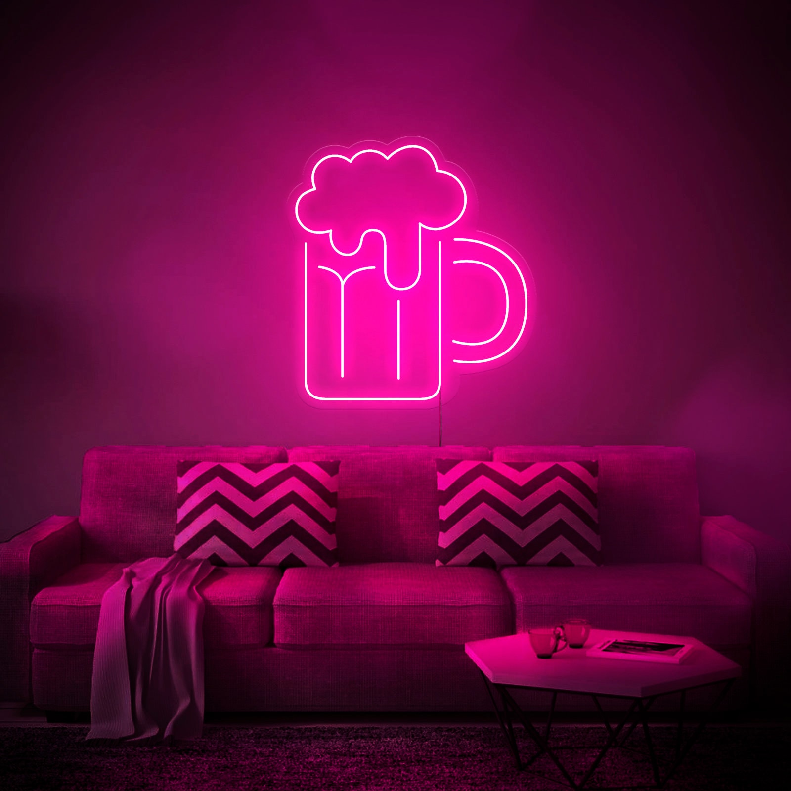 ビール - LEDネオンサイン、壁装飾、壁サイン、ネオンライト - Etsy 日本