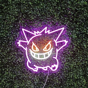 Gengar neon sign - Etsy 日本