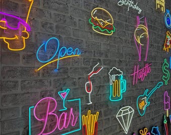 Custom Neon Sign | Custom LED Sign | Christmas Decor | Room Decor | Neon Sign | Christmas Gift | Personalized Gift | Room Decor | Neon Decor