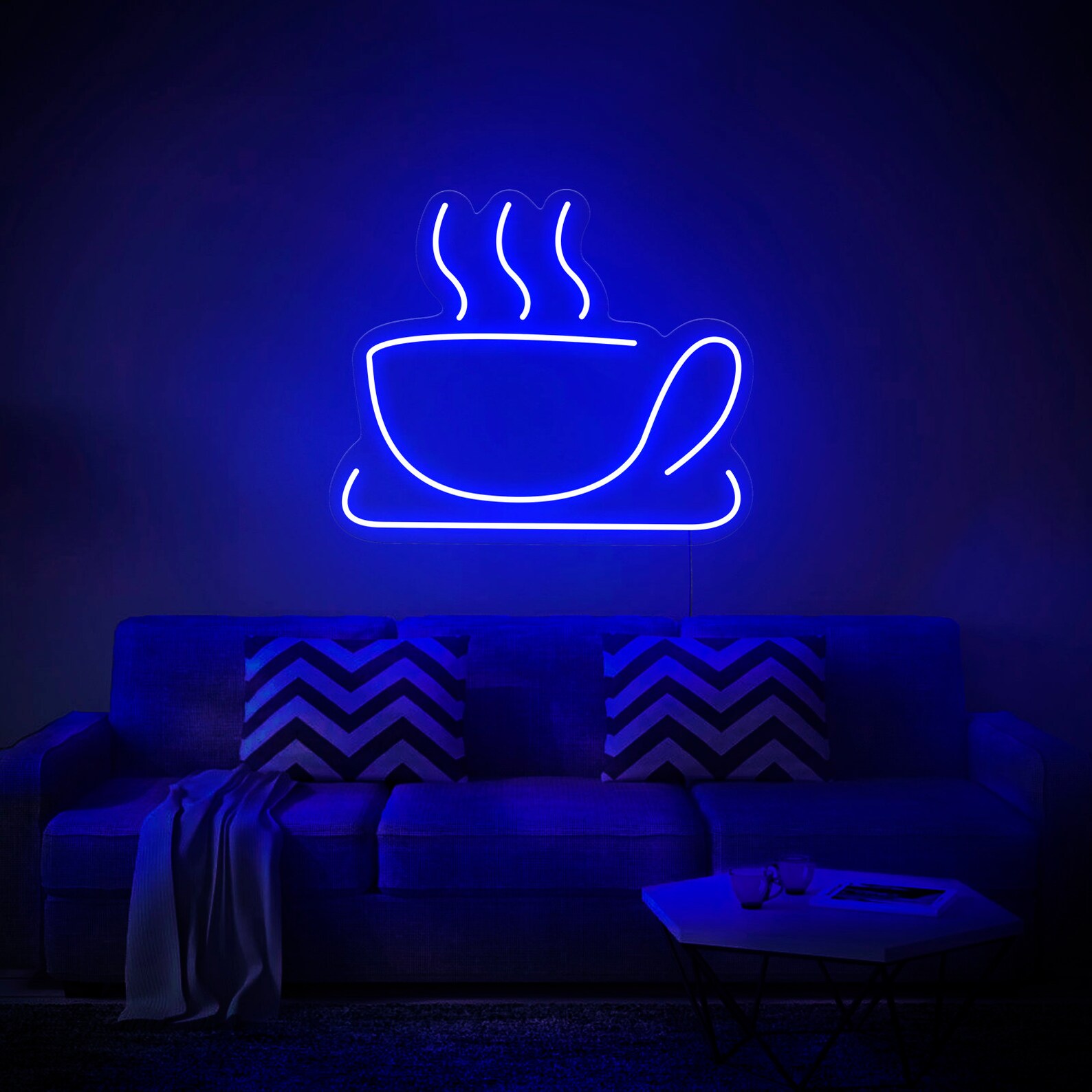 Coffee Cup LED Neon Sign Wall Decor Wall Sign Neon Lights - Etsy UK
