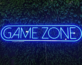 Game Zone - LED Neon Sign, Wall Decor, Wall Sign, Neon Lights