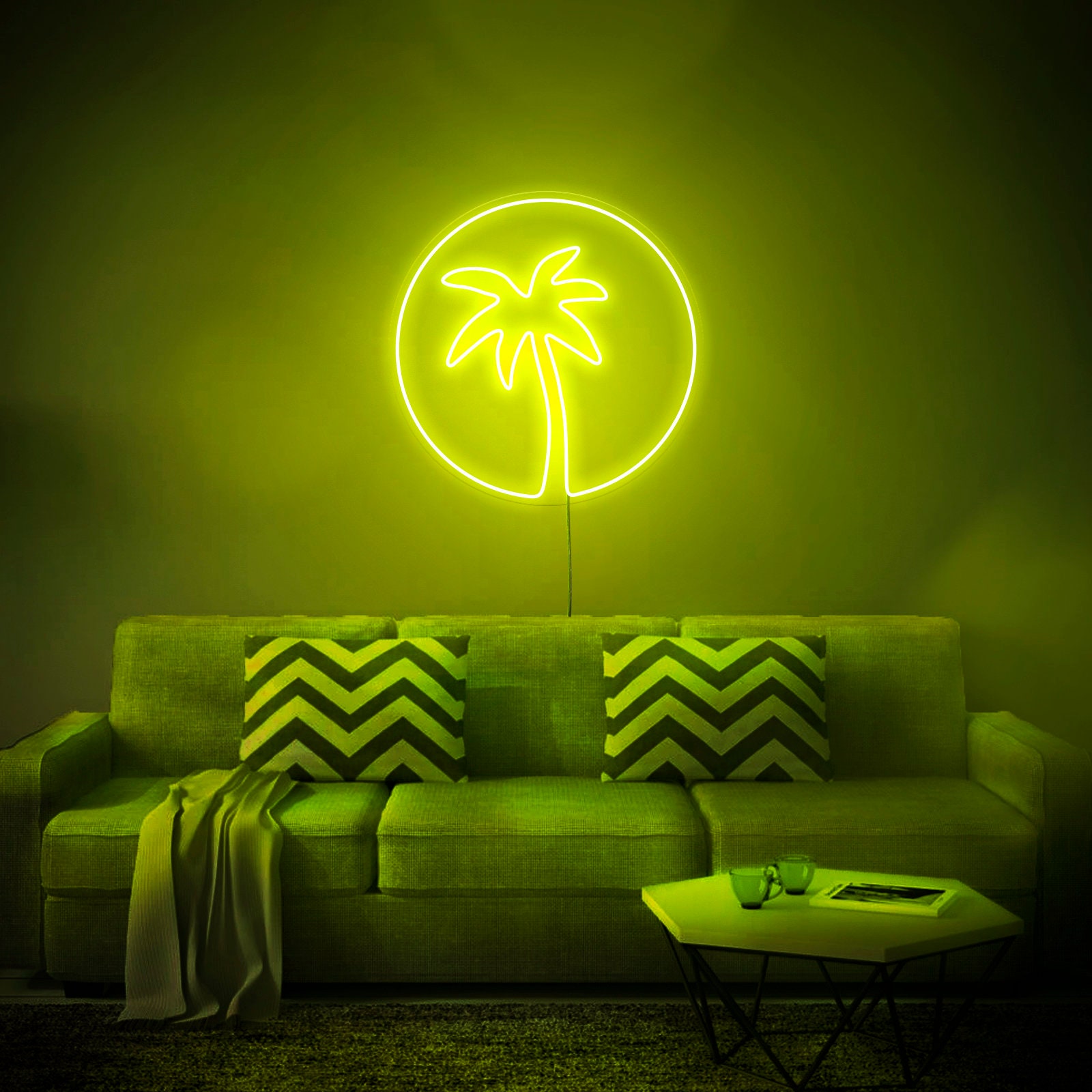 PALM TREE ネオンサイン ネオン管 パームツリー 店舗装飾 インテリア PALM TREE ネオンサイン ネオン管 パームツリー 店舗装飾