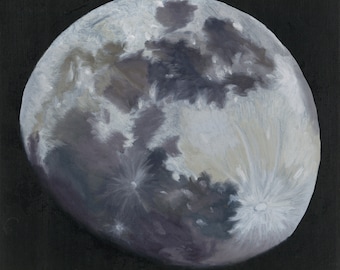 Pintura al óleo original de depilación con cera (2020)