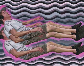 Original Oil Painting of Ketamine