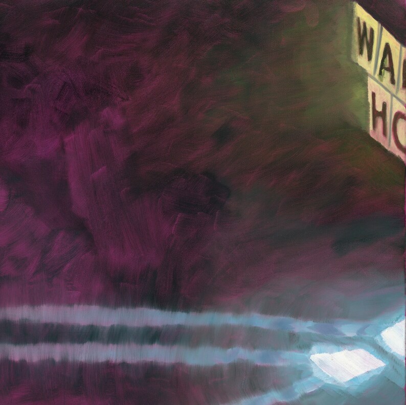 Open edition print of Waffle House 12"x16" image 2