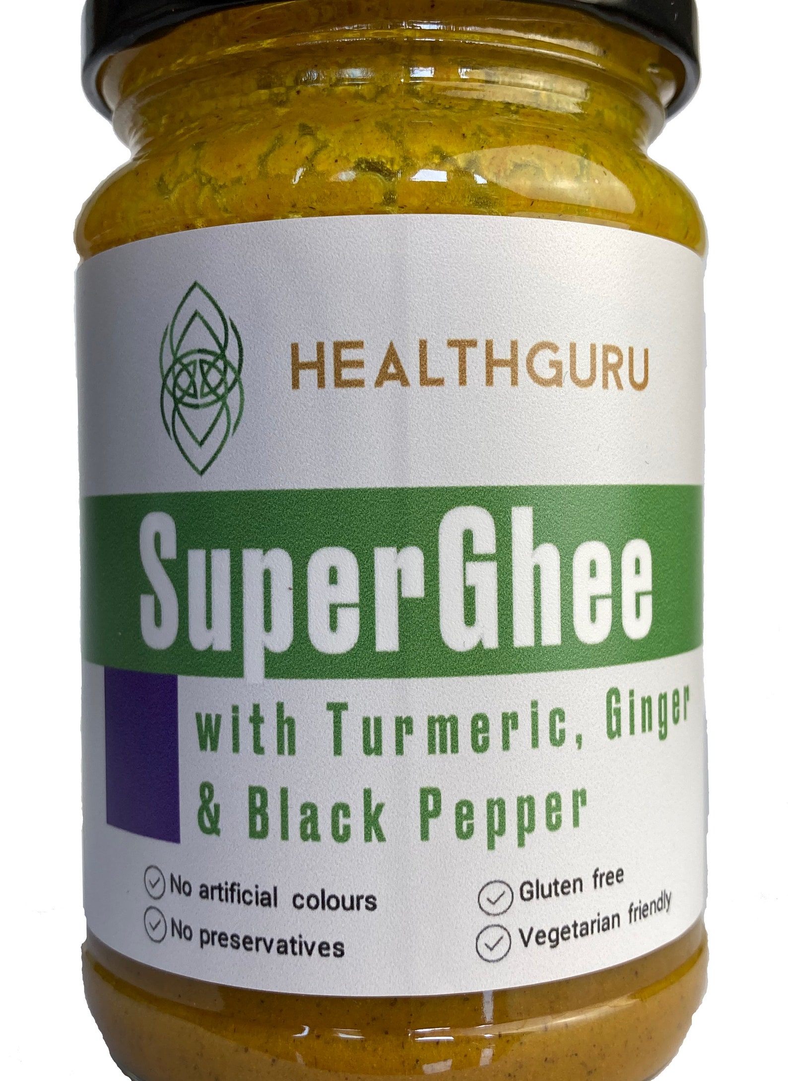 Health Guru SUPER GHEE with Turmeric Black Pepper Ginger Etsy