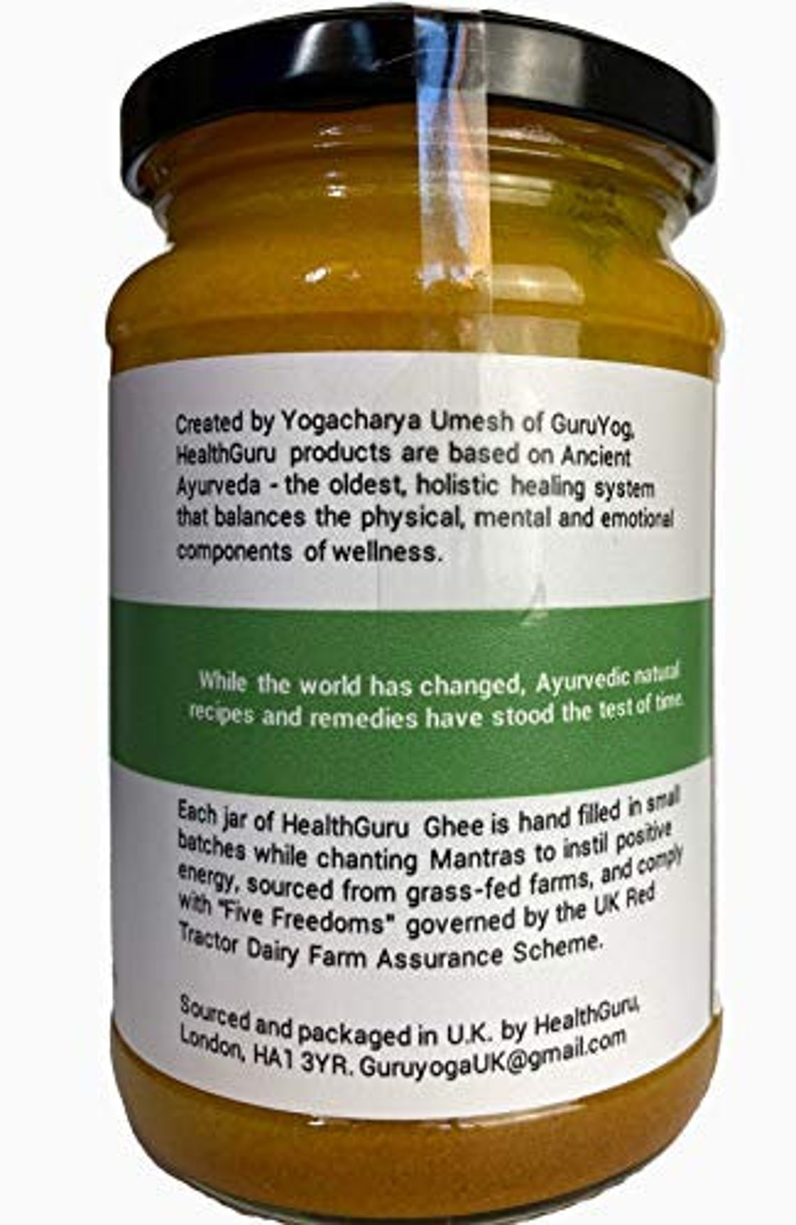 Health Guru SUPER GHEE with Turmeric Black Pepper Ginger Etsy