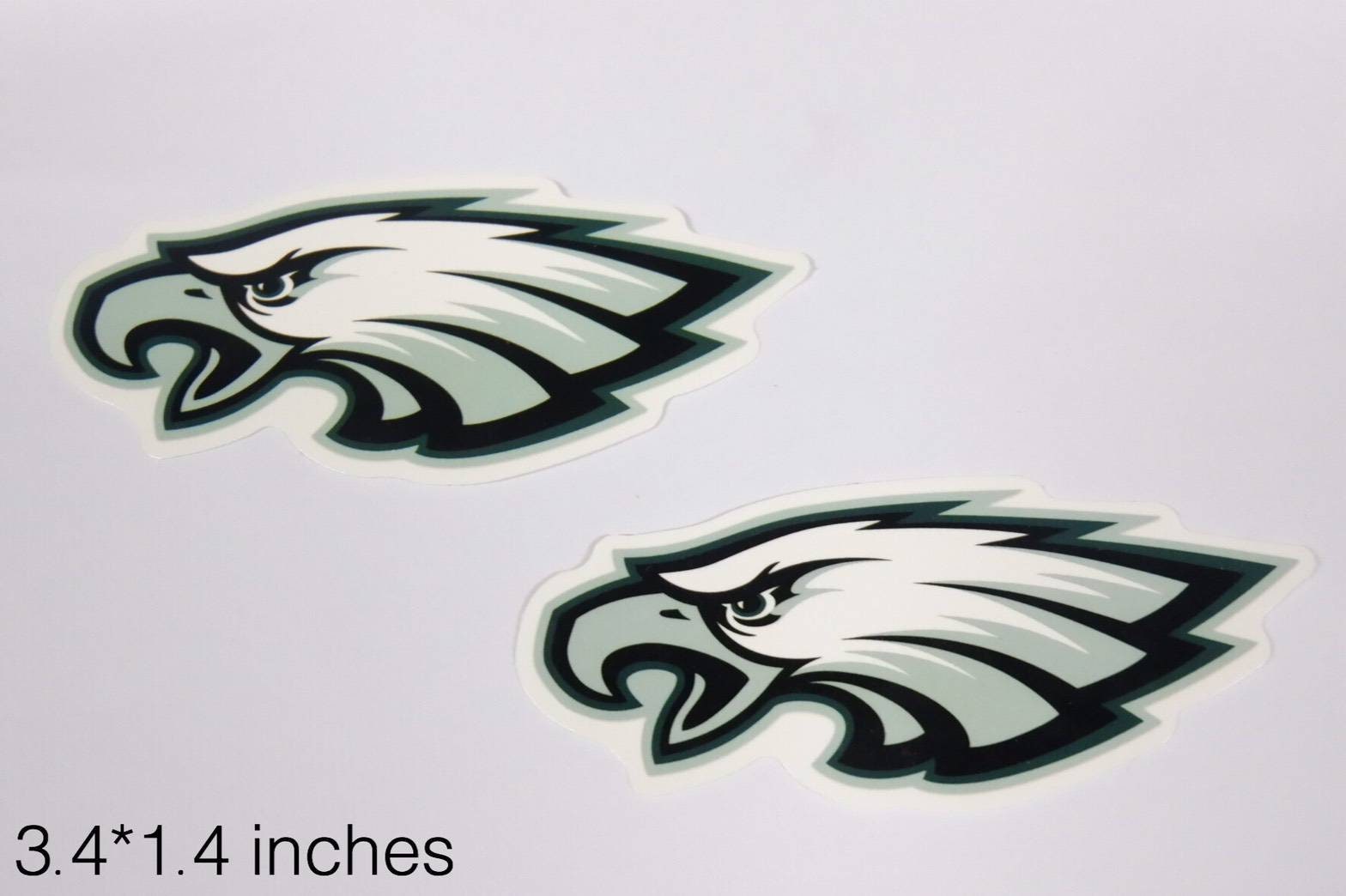 2 Pcs. Philadelphia Eagles NFL Football Color Logo Sports  Etsy