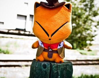 Cute Fox Plush Toy, Perfect for Halloween goodie bag!