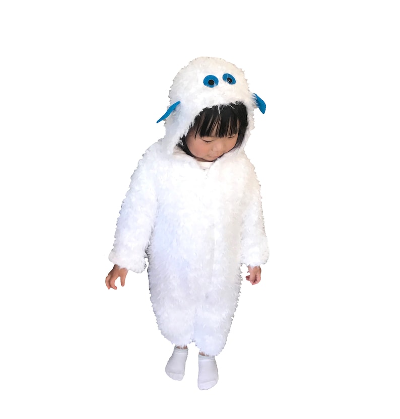 Baby Yeti Big Foot Abominable Onesie Body Suit perfect for winter image 3