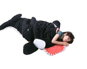 Original Orca Killer Whale Kid Sleeping Bag Perfect Gift