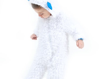 Baby Yeti Big Foot Abominable Onesie Body Suit perfect for winter