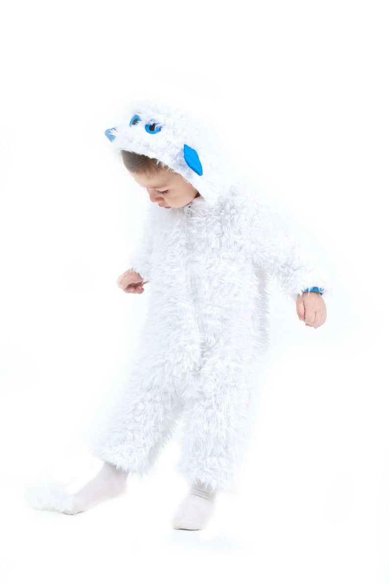 Baby Yeti Big Foot Abominable Onesie Body Suit perfect for winter image 1