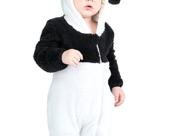 Baby Panda Onesie Body Suit perfect for winter