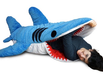 Original Adult Shark Sleeping Bag Last One