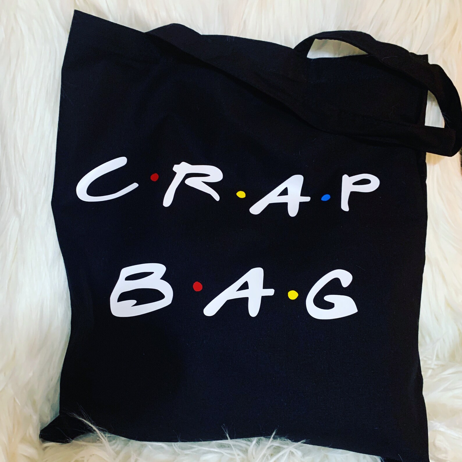 Crap bag FRIENDS theme tote every day use tote gift Etsy