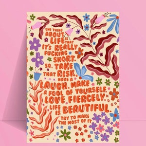 Life Manifesto Print