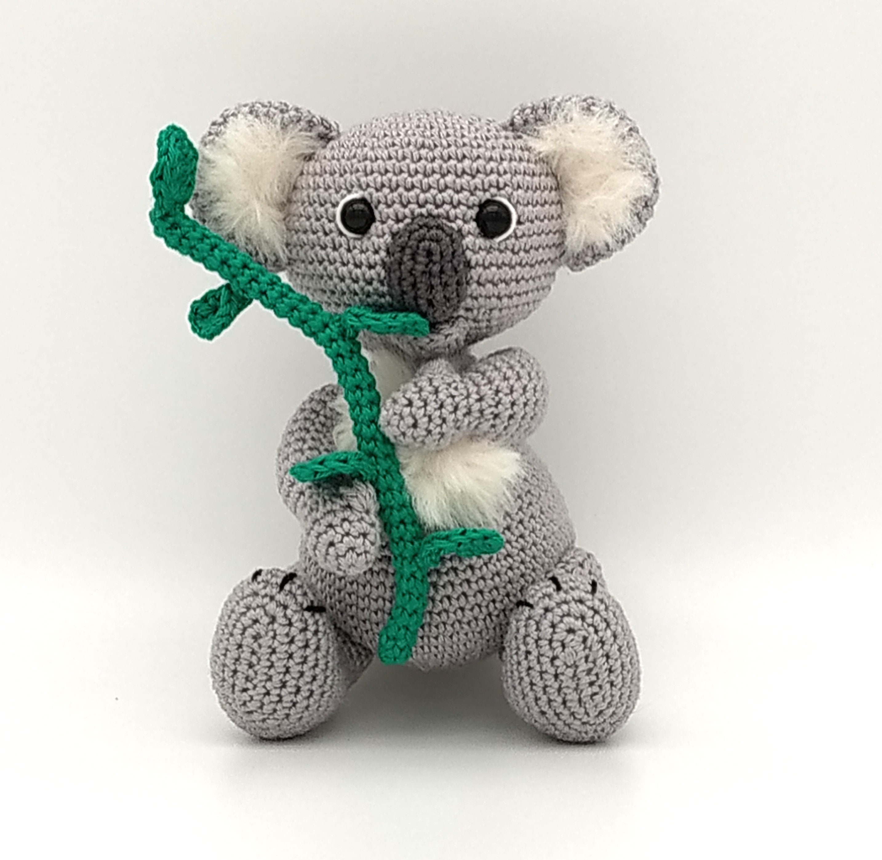 Small koala crochet amigurumi cotton crochet koala pattern Etsy