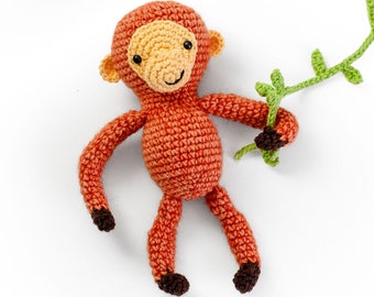 Orang Utan - Amigurumi Häkelanleitung - eBook PDF