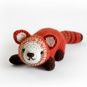 Red Panda - Amigurumi Crochet Pattern - eBook PDF