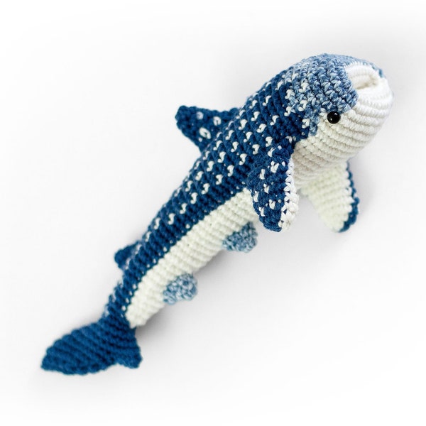 Tiburón Ballena - Patrón Amigurumi Crochet - eBook PDF