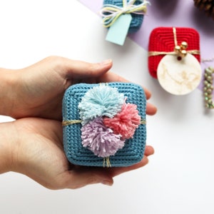 Geschenkbox - 3 Größen - PDF Amigurumi Häkelanleitung