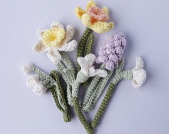 Spring Blooms - Amigurumi Crochet Pattern - eBook PDF