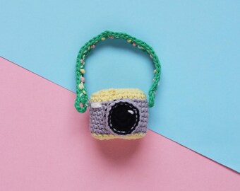 Snazzy Camera - PDF Amigurumi Crochet Pattern